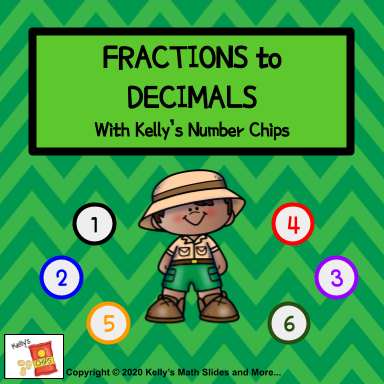 Fractions Make It Fun With Number Chips Kelly S Kool Lessons